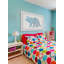 Esmeralda Amada Patterned Triceratops - Single Picture Frame Painting-37753556