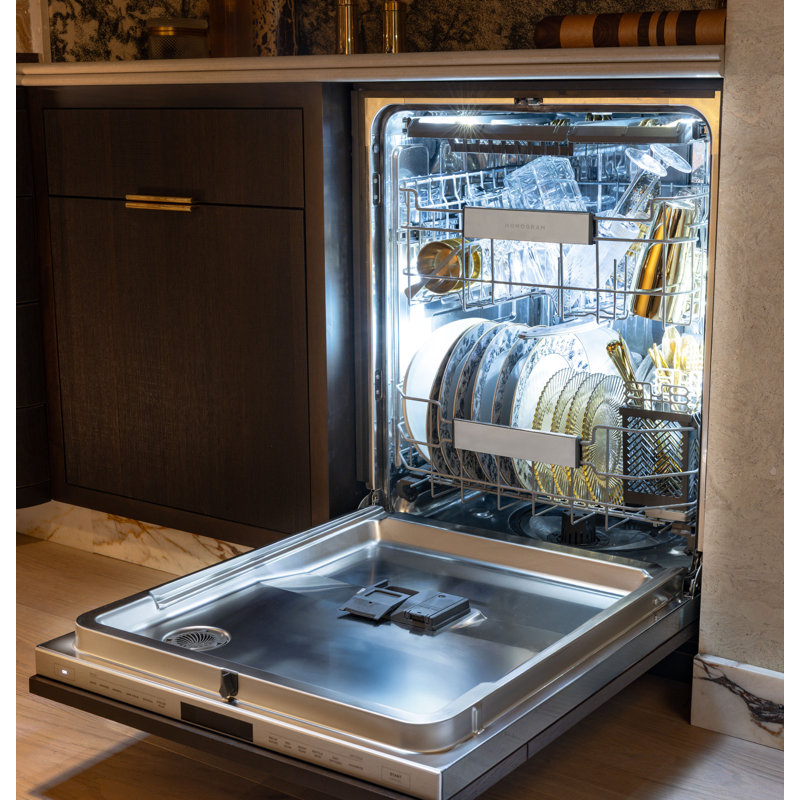 Monogram 24" Premium Fully Integrated Dishwasher - Panel Ready, Statement