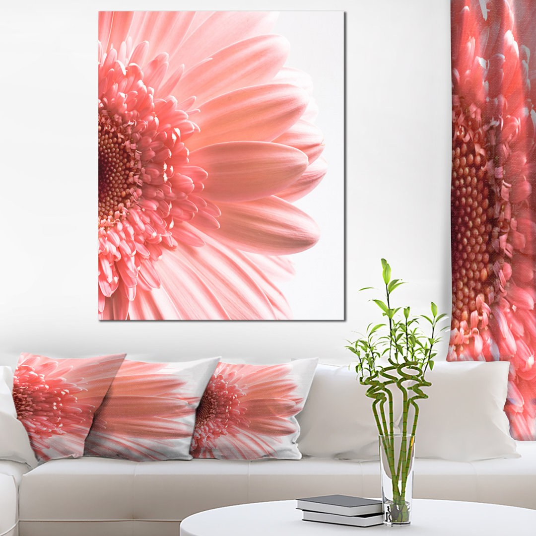 " Large Pink Daisy Flower Petals " Charlton Home® 