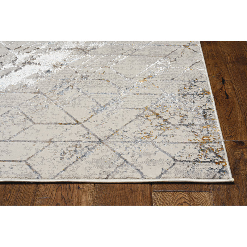 Sanket Geometric Indoor Rug, Runner 2'2" x 6'11"