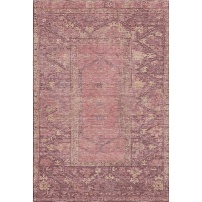 Premium Machine Washable Lubbers AMF1727 Global Rug