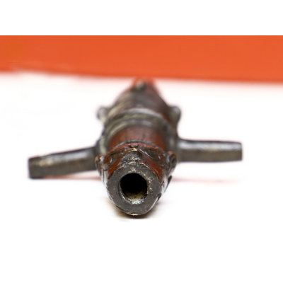 Accessoire de porte en laiton style rétro Cannon - article de décoration intérieure