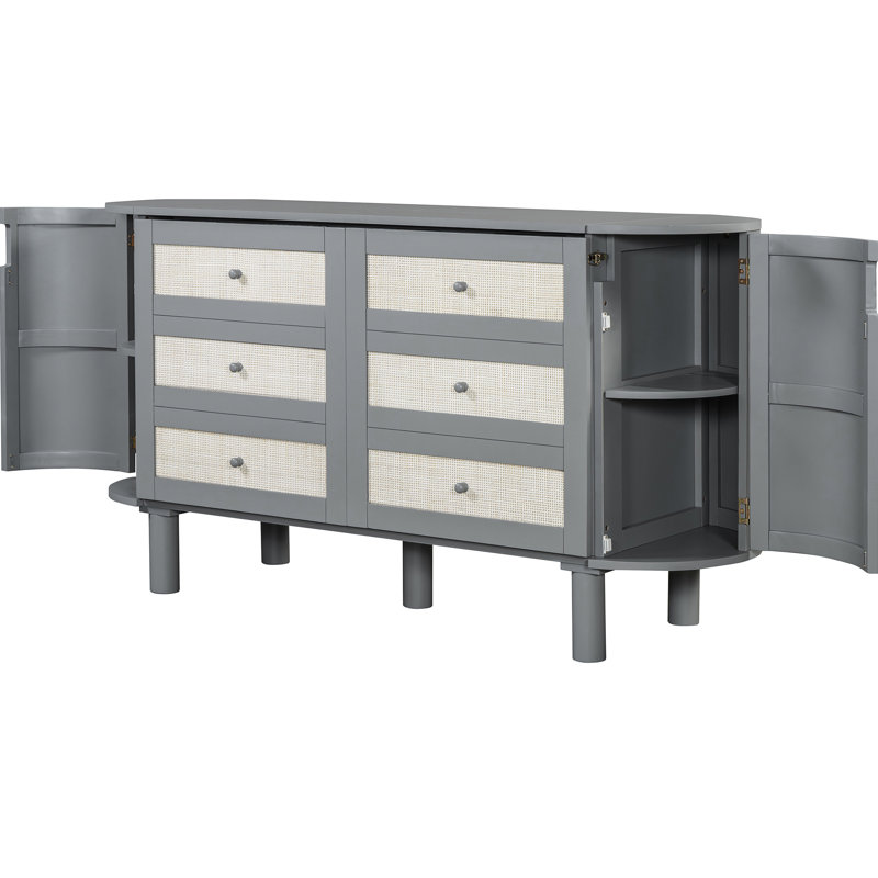 Lit double moderne gris avec rangement caché. Option de matelas pliable dans l'espace. Accent élégant. Compartiments latéraux intégrés. And Scratch- Build. Blanc ou au choix. L 76,4 po x l 108,3 po x H 42 po. Non