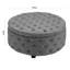 75cm Wide Cylinder No Pattern Footstool Ottoman-1739734235