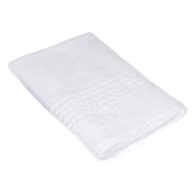Serviette de bain Luxury, Blanc