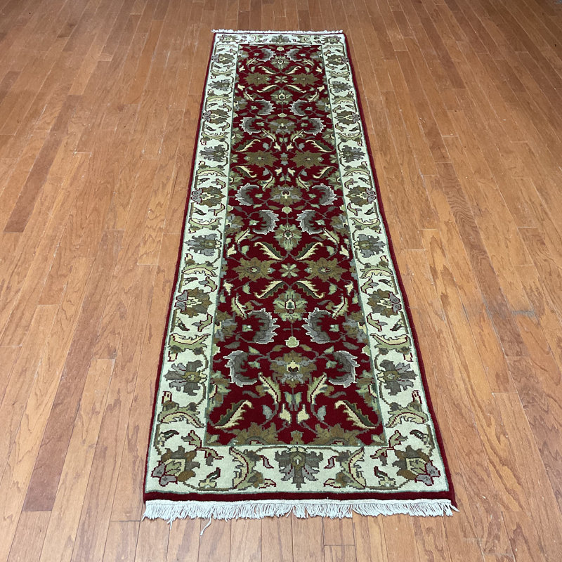  Handmade Mahal Wool Runner