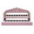 Twin Upholstered Daybed with Trundle, Velvet Sofa Bed with USB Ports, Storage Pockets, No Box Spring Needed,Pink-118775528