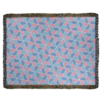 Couverture tissée Katelyn Elizabeth Trapezoids