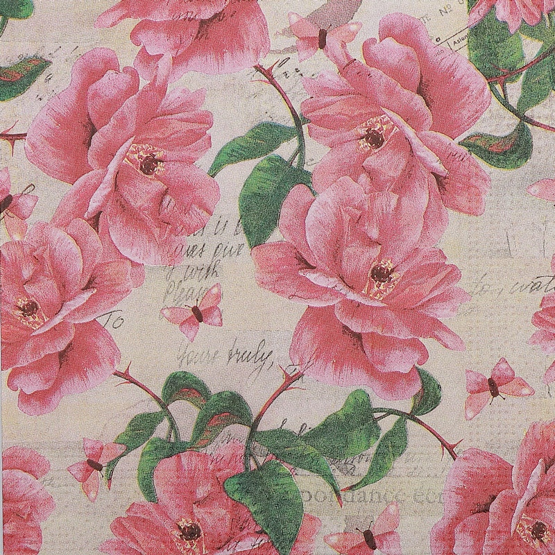 Paper Floral Napkin