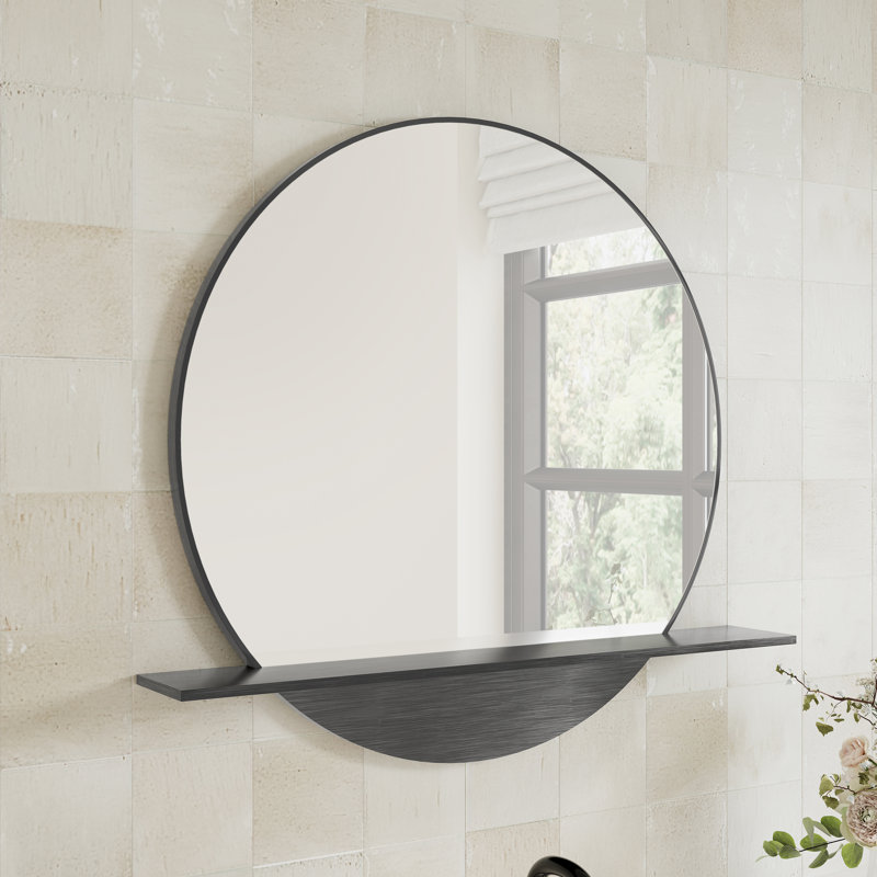 Miroir plateforme 24 po, Fer moderne