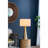 D15x28.5" Aluminum Cone Table Lamp