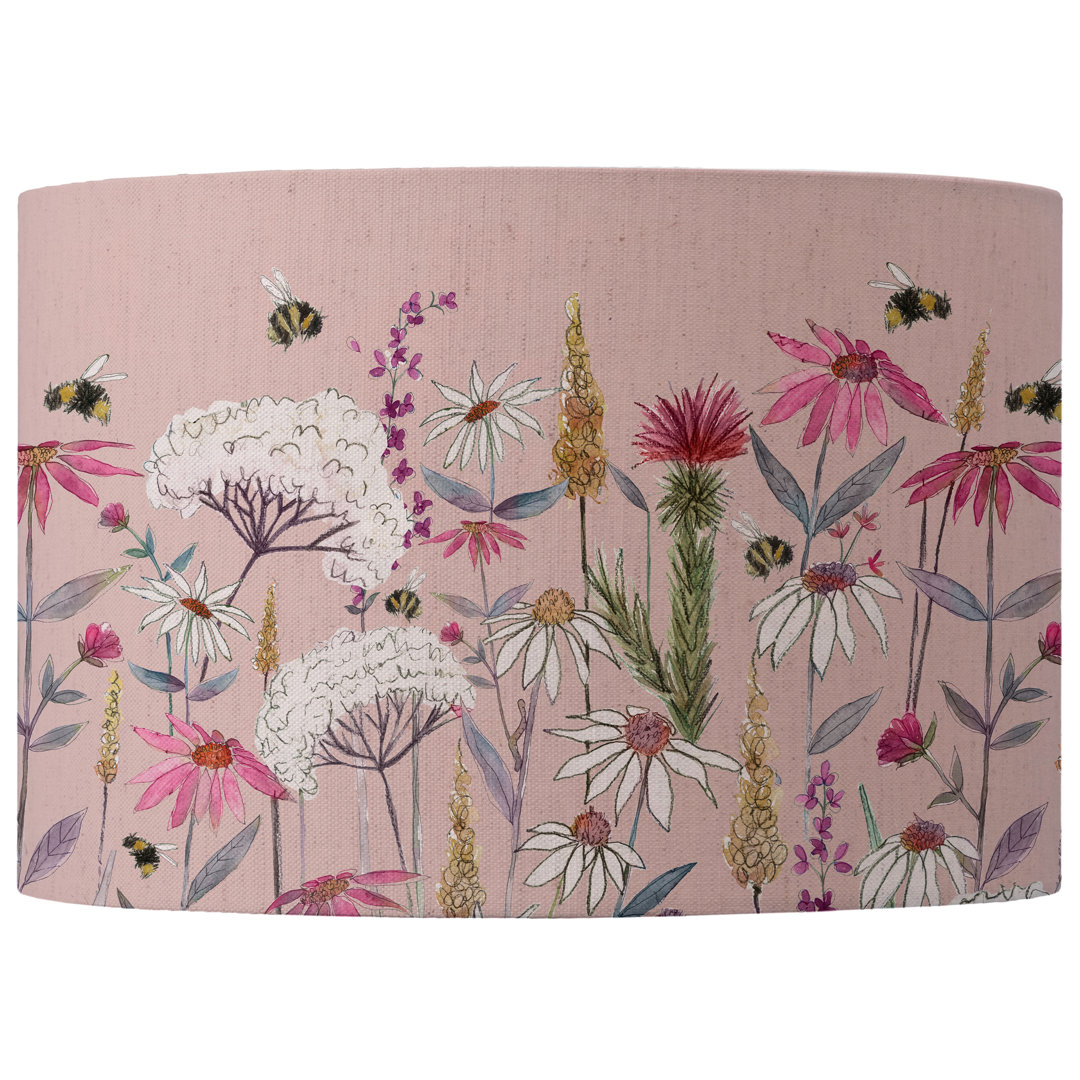 Hermione 52cm Cotton Drum Lamp Shade