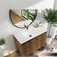 Meuble-lavabo et lavabo durables 36 po, bois aggloméré, conception de salle de bain moderne