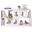 Étagère de rangement à compartiments, tablette basse pour la maison, étagère géométrique moderne avec découpes rondes-1287058160-1287058172