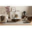 toli End Table - Italian White Marble-110498915