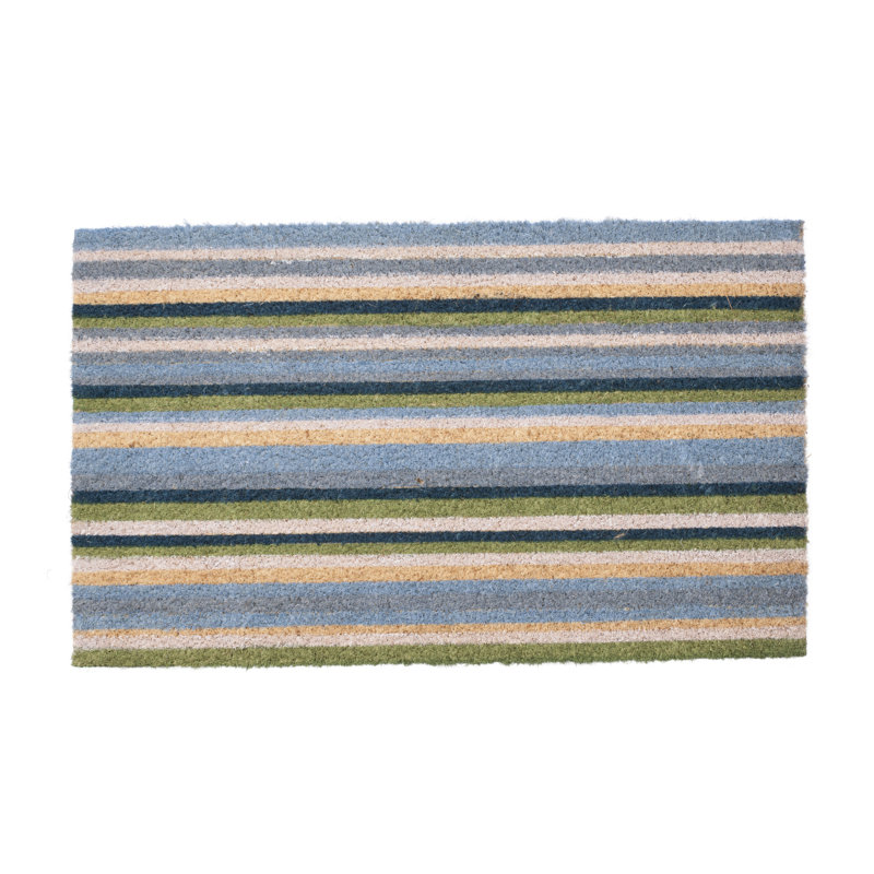 Paillasson Dublin, bleu, 2 pi 6 po x 4 pi