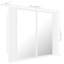 Metro Lane LED Bathroom Mirror Cabinet 80X12x45 Cm Acrylic-361662040-361662039