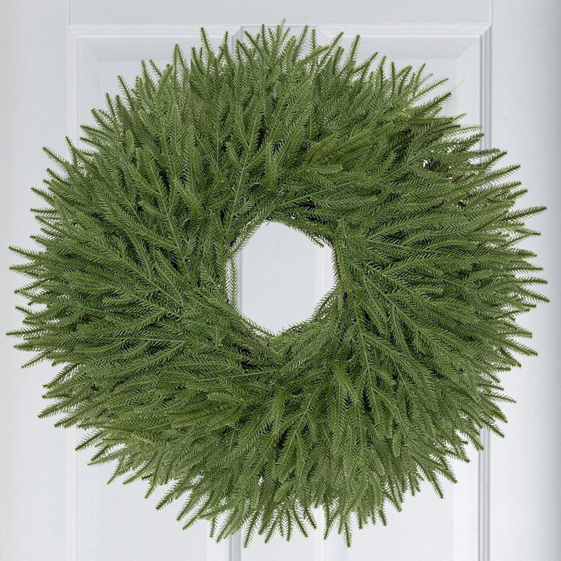 Couronne de Noël en pin - Vert