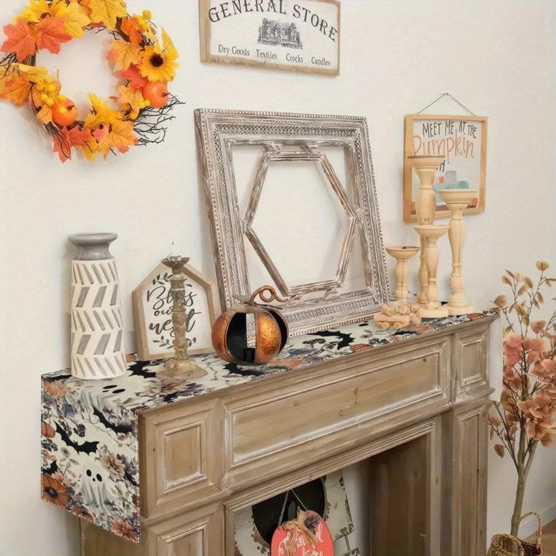 Chemin de table halloween Halloween, 90" L