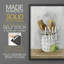 Impression encadrée I-Premium de Cottage Kitchen - prêt à être accroché - aucun clou requis - aucun clou requis-974617712-974617713