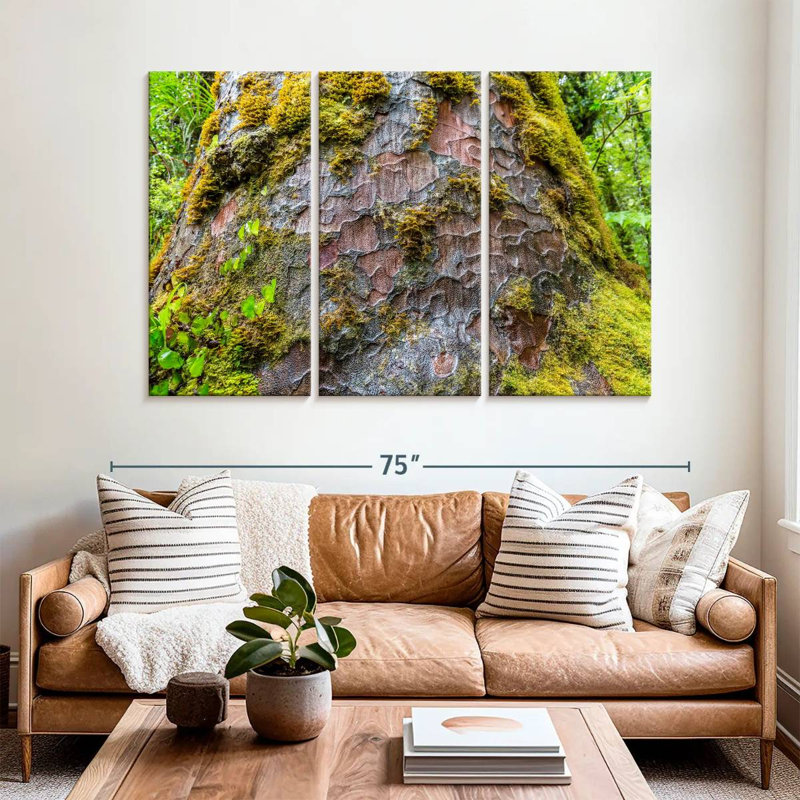 Mossy Kauri Tree, 42" H x 65" W