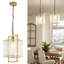 Brass Water Ripple Acrylic Pendant Light for Kitchen Island 1-Light Acrylic Pendant Light Fixture-120464196-113741994