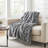 Grey Wolf Throw Blanket