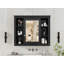 Armoire de rangement murale de salle de bain 35 po x 28 po-478172073