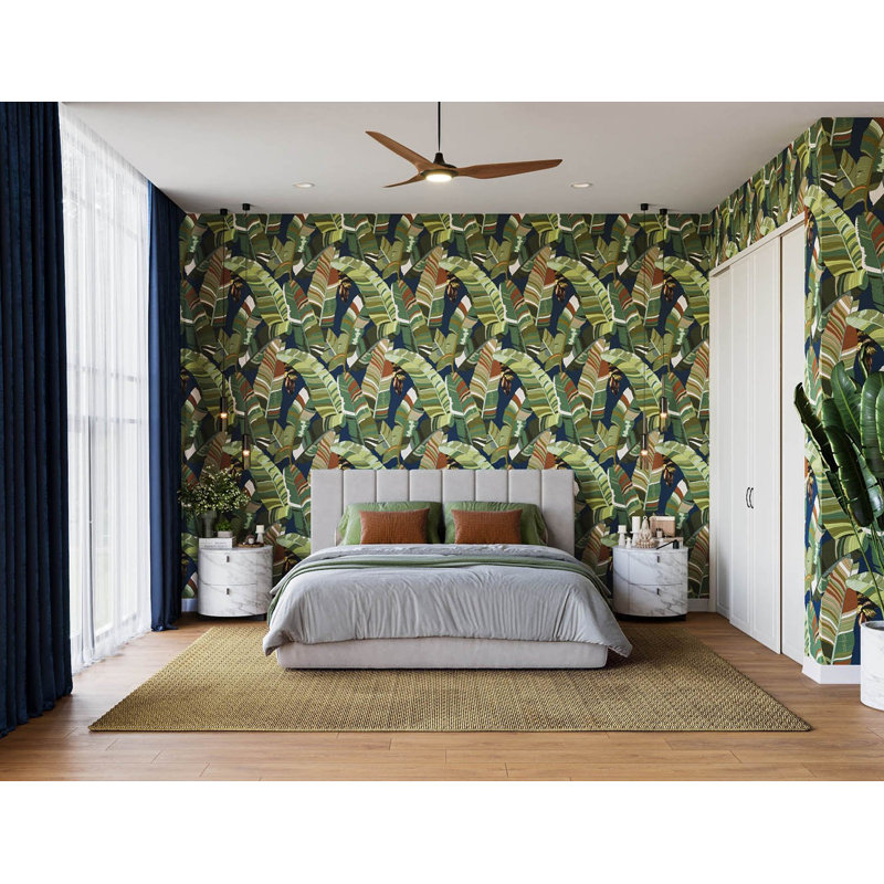 Banana Palm Dream, Bahama Mama, Grass Cloth