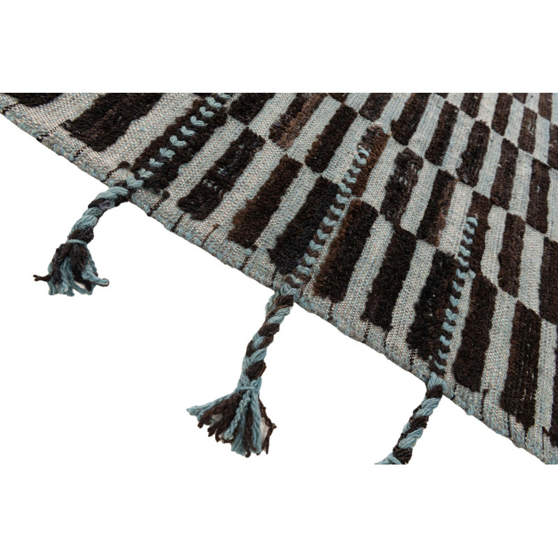 Tapis brun foncé Iraheta