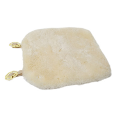 Tie Genuine Sheepskin Fur Car Seat Pad