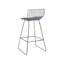 Caillier Upholstered Counter Stool with Metal Frame-2087429060