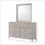 Commode 6 tiroirs grise-667646993