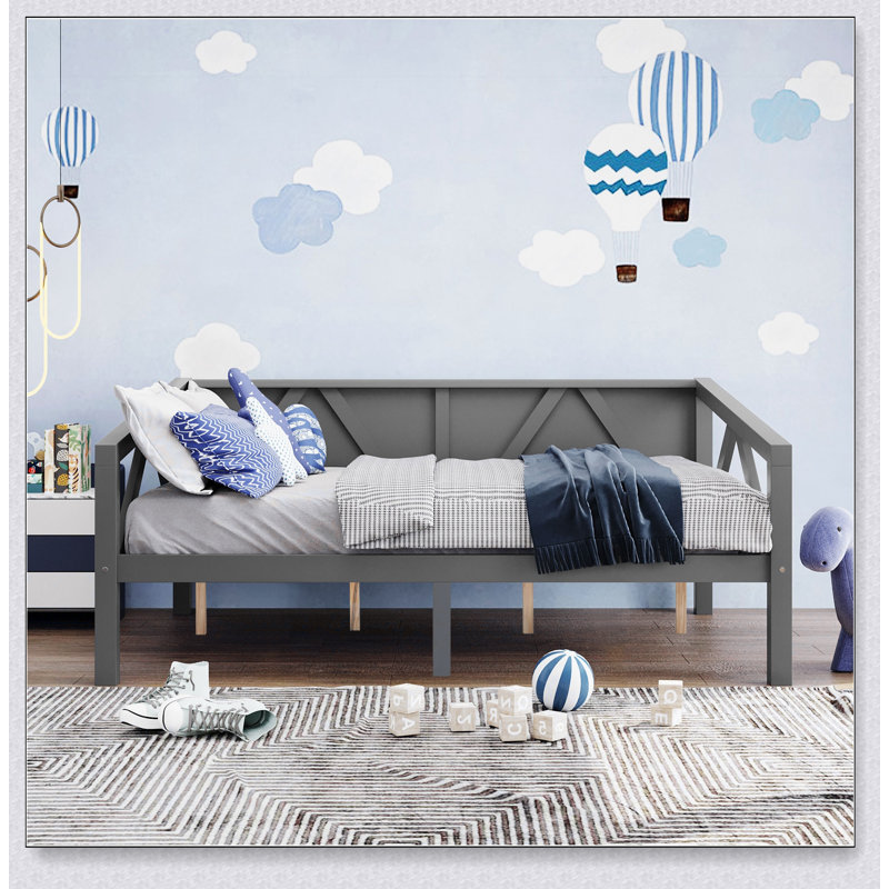 Daybed, Gray, Full/Double