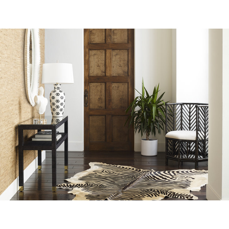 Linked Table Lamp, White/Black