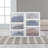 Sterilite Clear & White Plastic Storage Bin with One Drawer