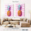 Yarlin - Ananas à rayures pastel-108441649