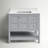 Krish 36'' Single Bathroom Vanity with Engineered Marble Top-674198588