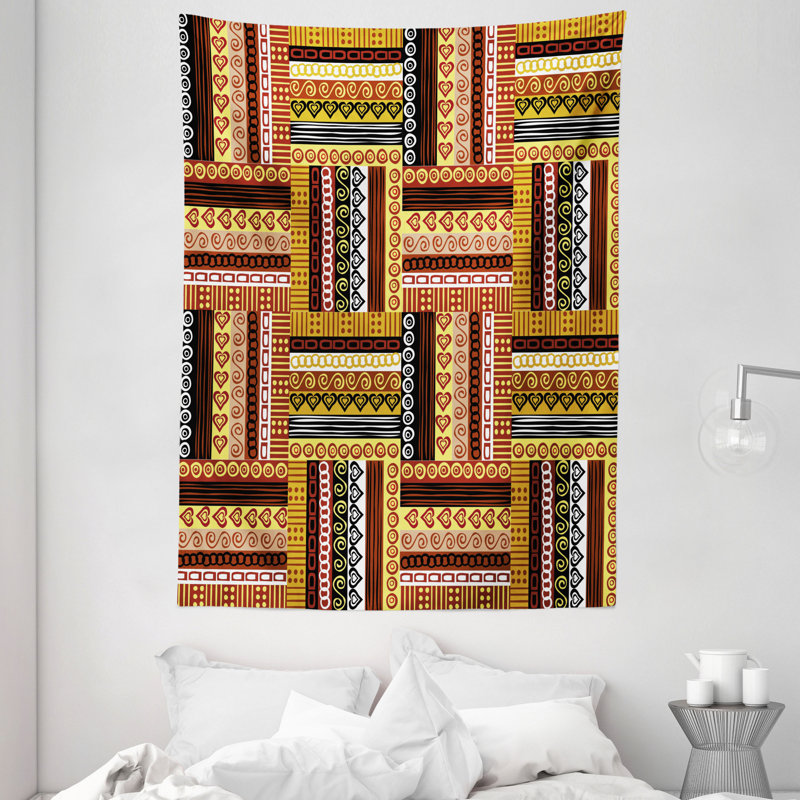 Tapisserie en polyester, H 80 po x l 60 po