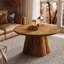 Solid Wood Pedestal Coffee Table