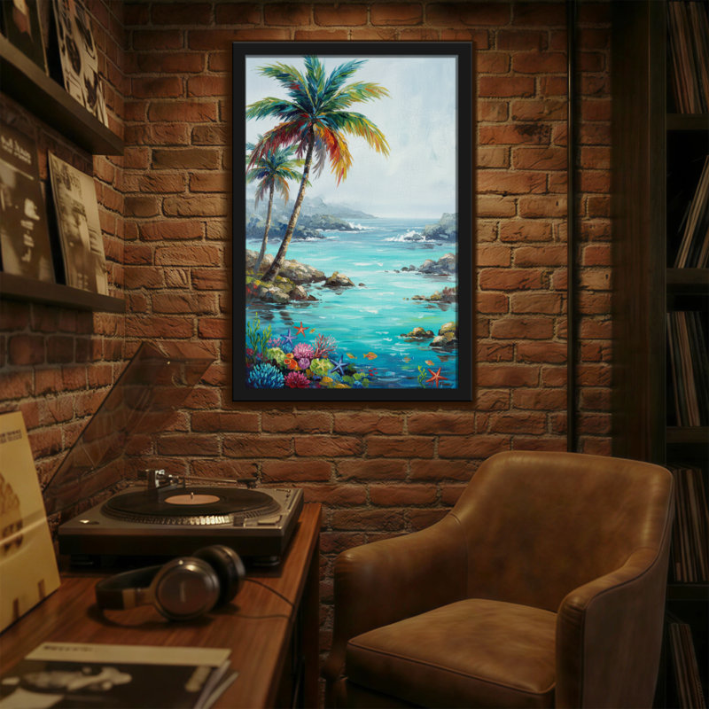 Plantes et fleurs Tropical Palm Beach, H 30 po x l 20 po
