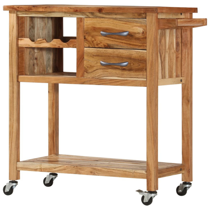 Arborglen Solid Wood Kitchen Cart