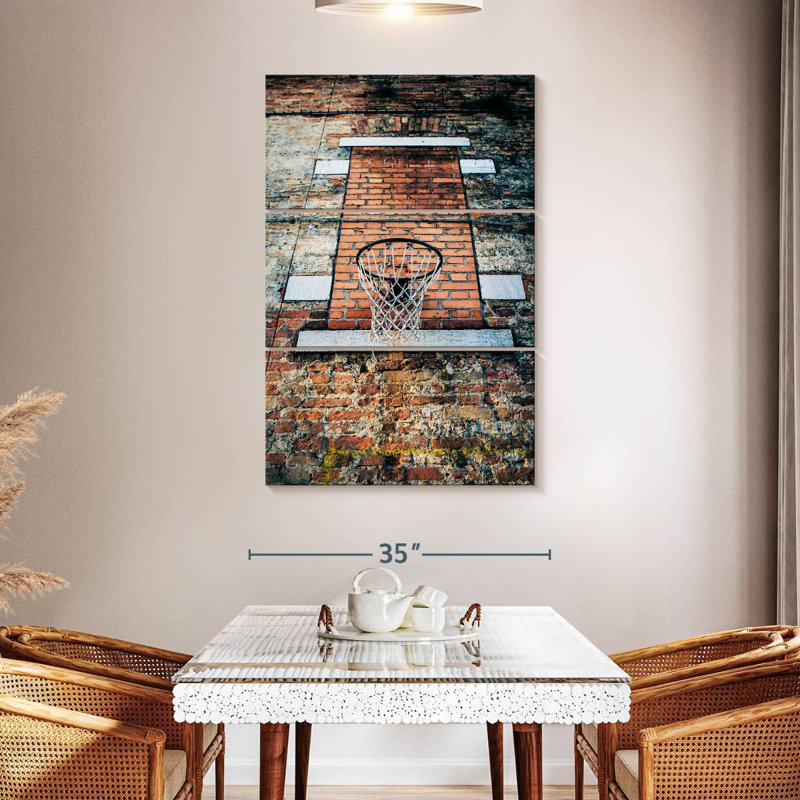 Sireci Basketball Hoop Venice Style, 38" H x 24" W