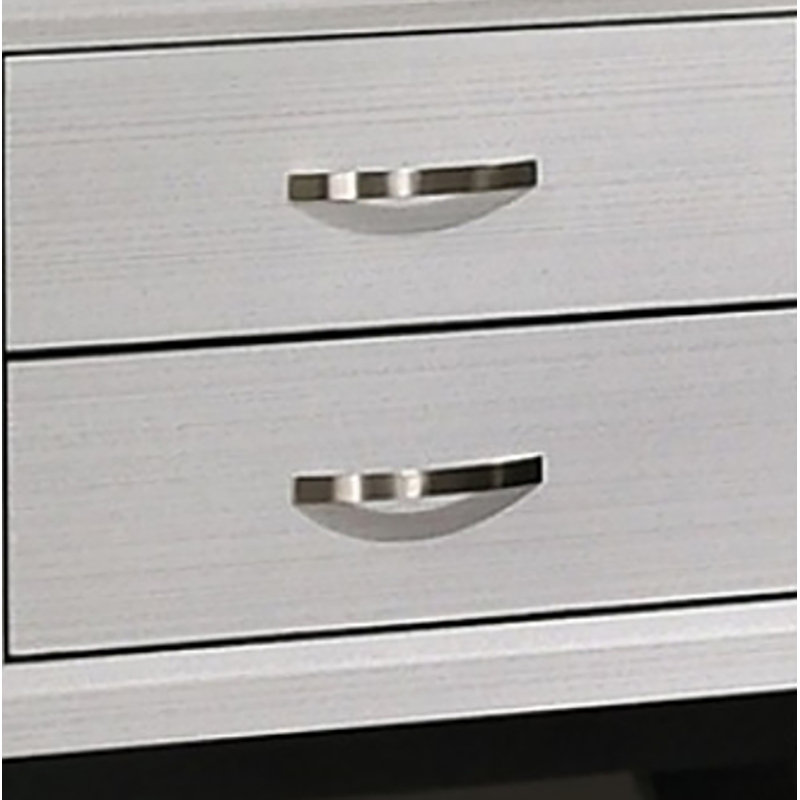 Commode 6 tiroirs Yashin, Blanc