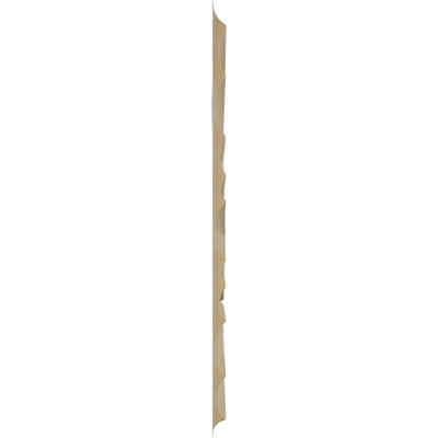 Panneaux muraux 3D en PVC 19,7 po x 19,7 po blanc mat