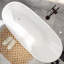 67'' x 29.5'' Freestanding Soaking Acrylic Bathtub