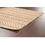 Tapis beige noué à la main de conception unique 2 pi 10 po x 4 pi 0 po
