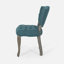 Élégant fauteuil en velours-1833380535