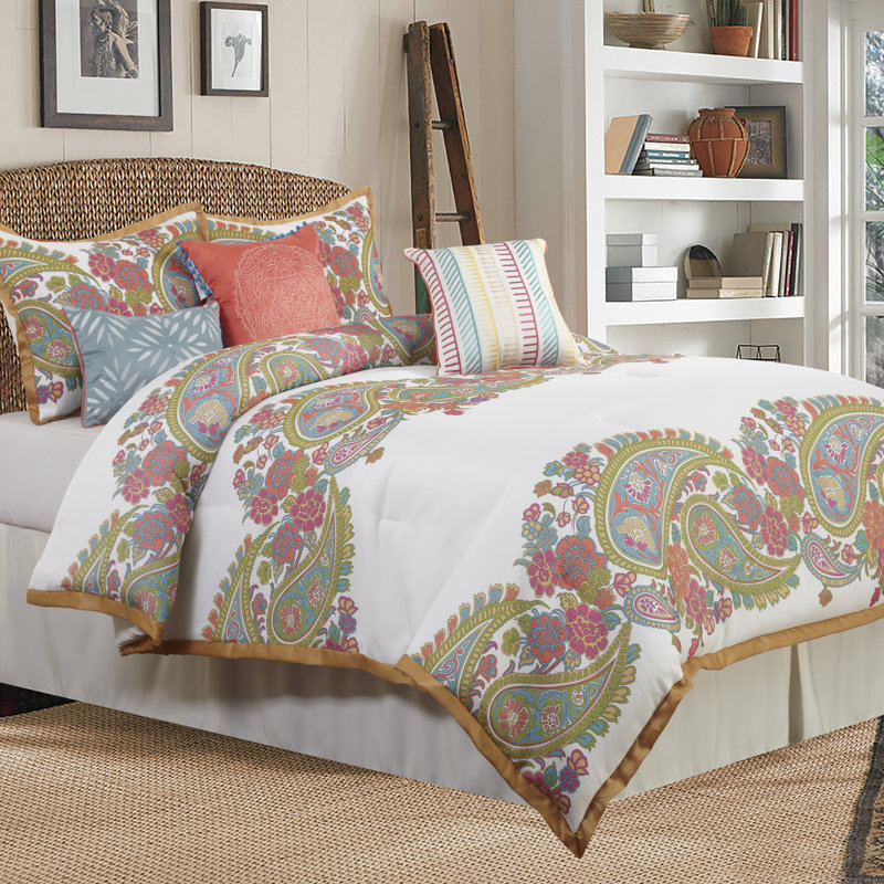 Saunders Comforter Set, Queen Comforter + 6 Additional Pieces