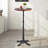 Pine Round Solid Wood Top Metal Base Dining Table-100556154-100556151